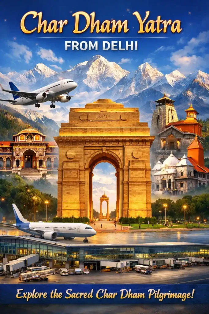 Char dham from Delhi Image